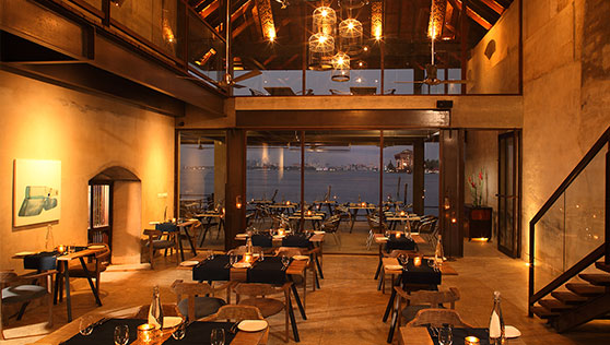 Award winning heritage spice market building and restaurant